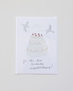 Wedding Cake Greeting Card