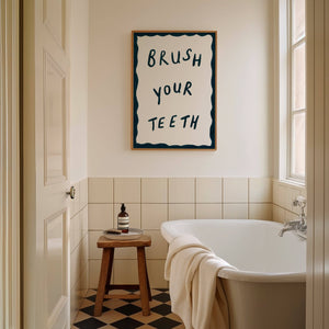 Brush Your Teeth Print