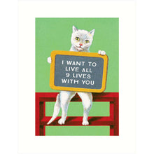 Load image into Gallery viewer, Nine Lives, All With You Card
