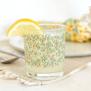 Floral Juice Glass Set