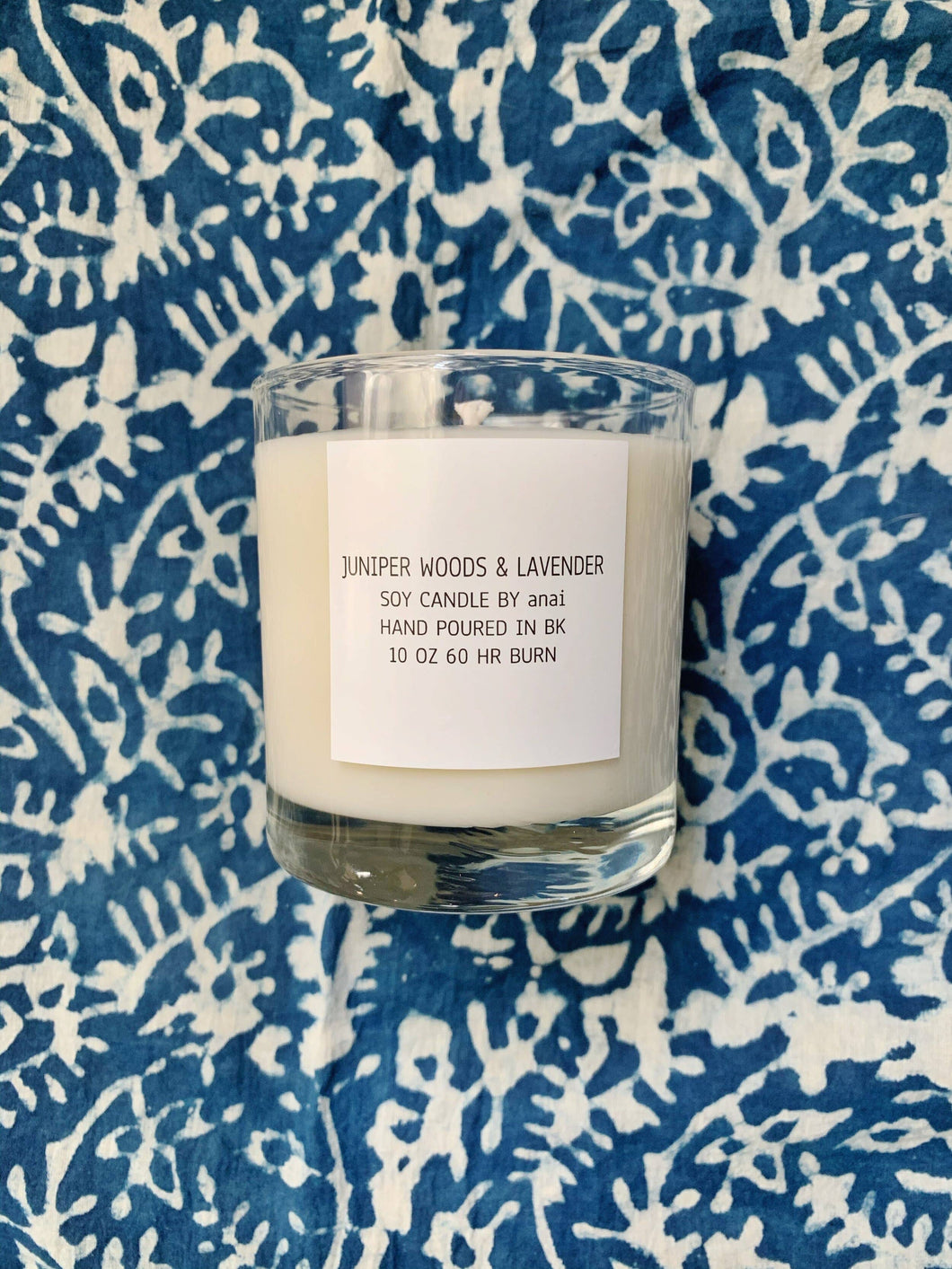 Juniper Woods & Lavender Candle