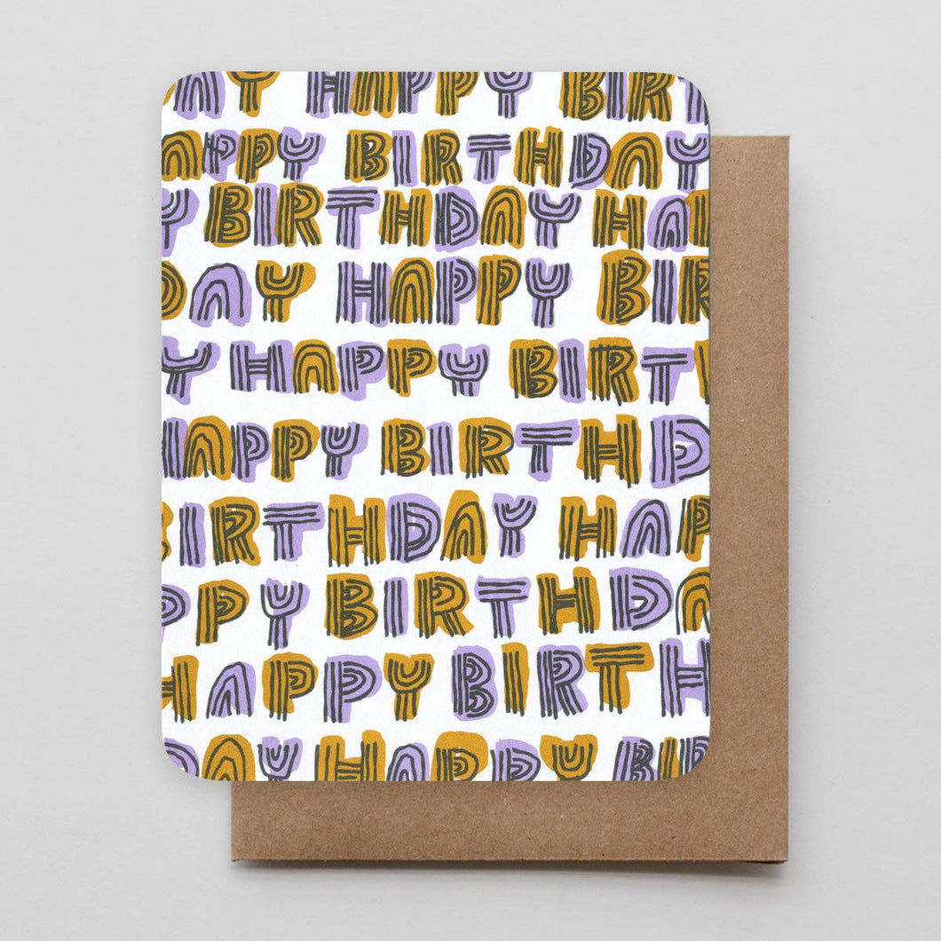 Many Birthdays Card