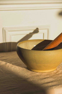 French Raw Stoneware Bowl