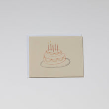 Load image into Gallery viewer, Cake Greeting Card
