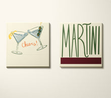 Load image into Gallery viewer, Martini Matchbooks
