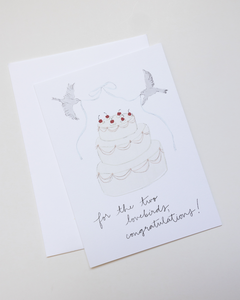 Wedding Cake Greeting Card