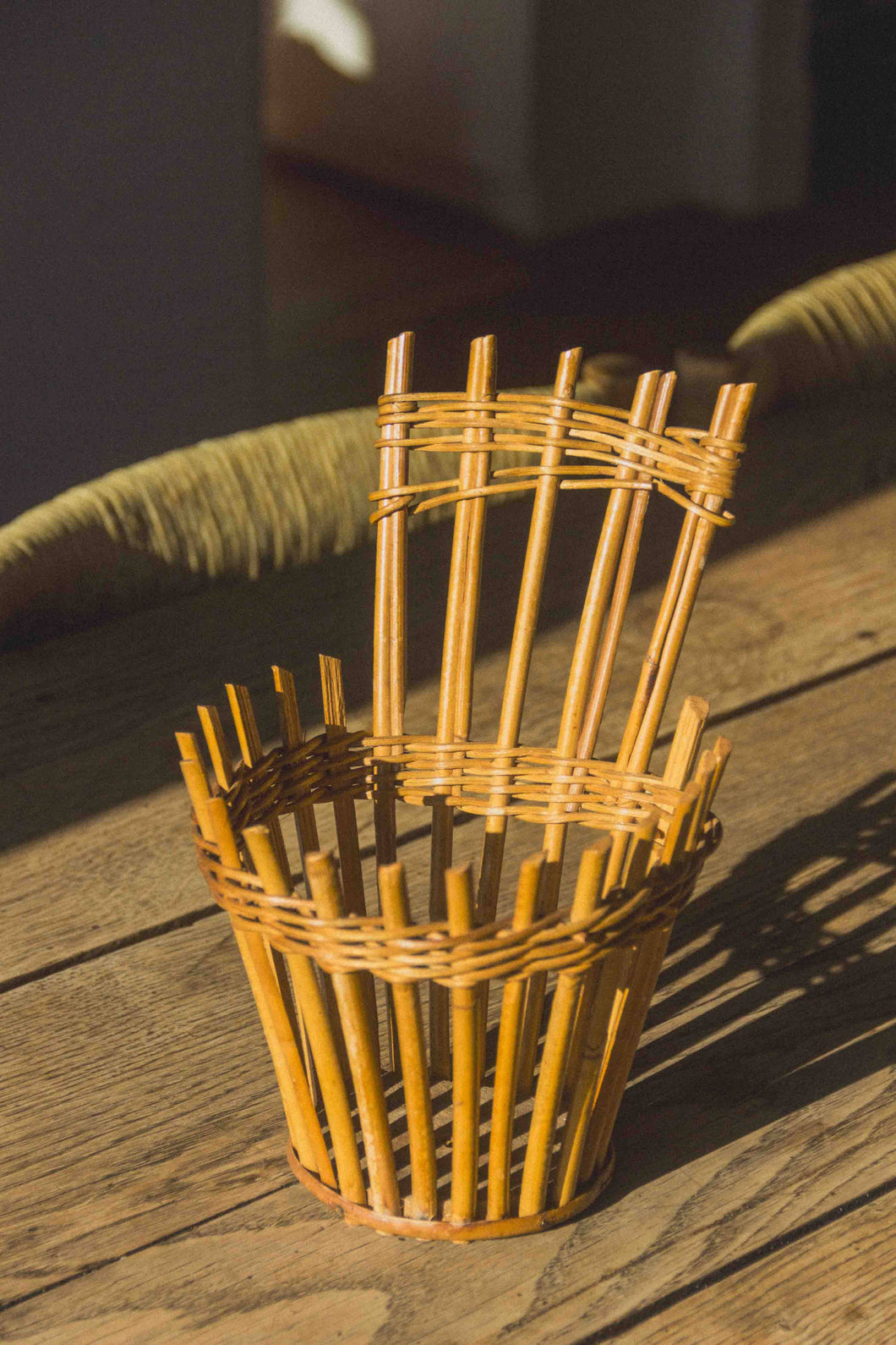 Kitchen Wall Rattan Basket