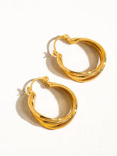 Load image into Gallery viewer, Twisted Hoop Earrings
