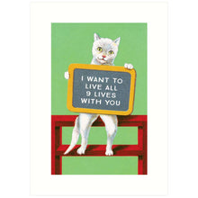 Load image into Gallery viewer, Nine Lives, All With You Card
