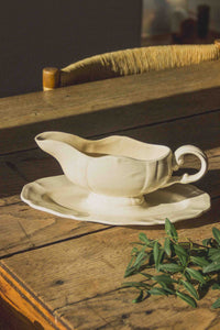 French Ceramic Sauce Boat