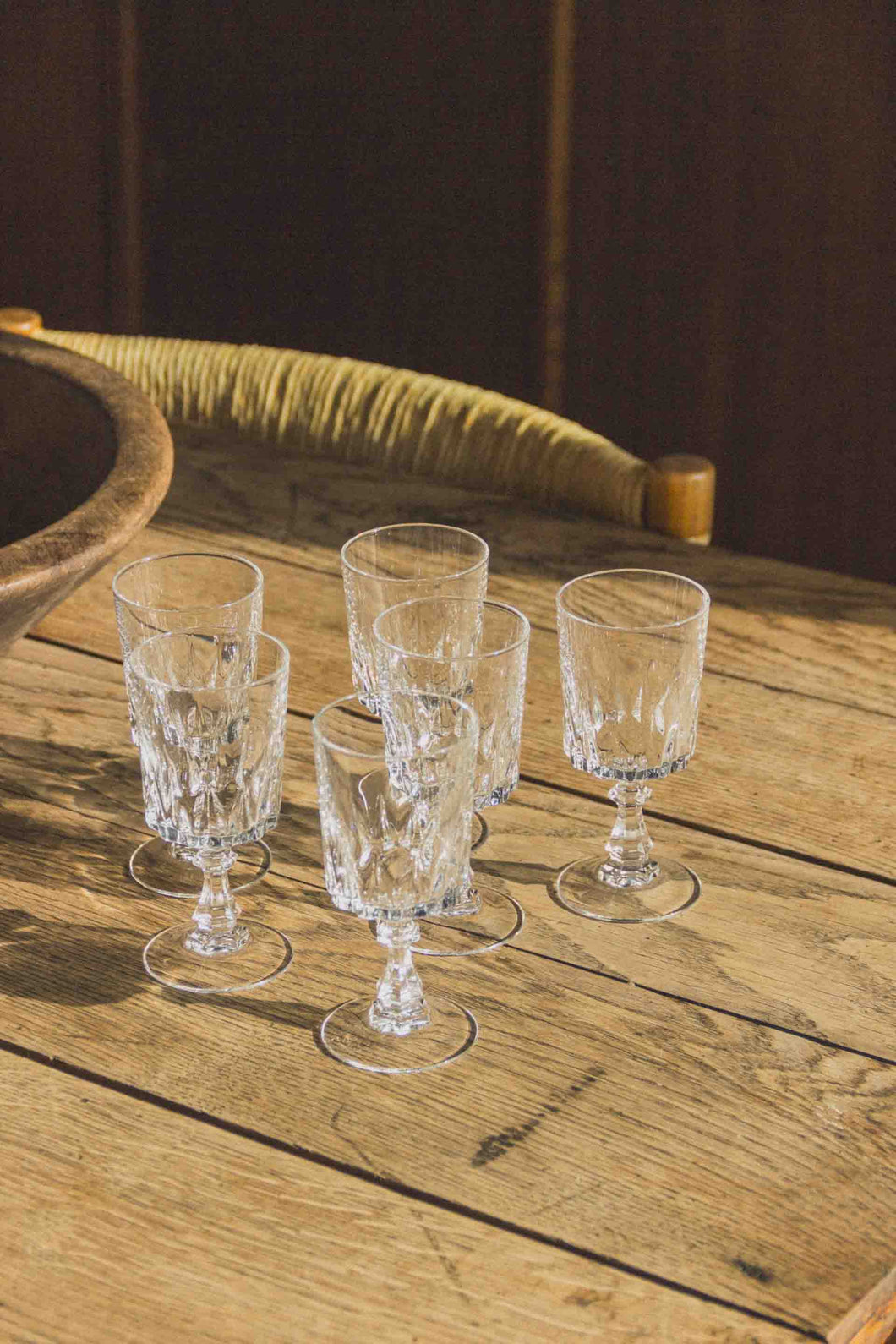 French Wine Glass Set