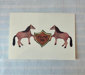 Horse Animal Friends Thank You's