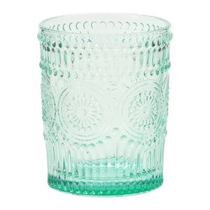 Embossed Drinking Glass