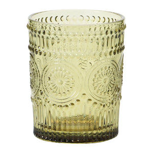 Embossed Drinking Glass