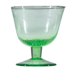 Hand Blown Stemmed Glass