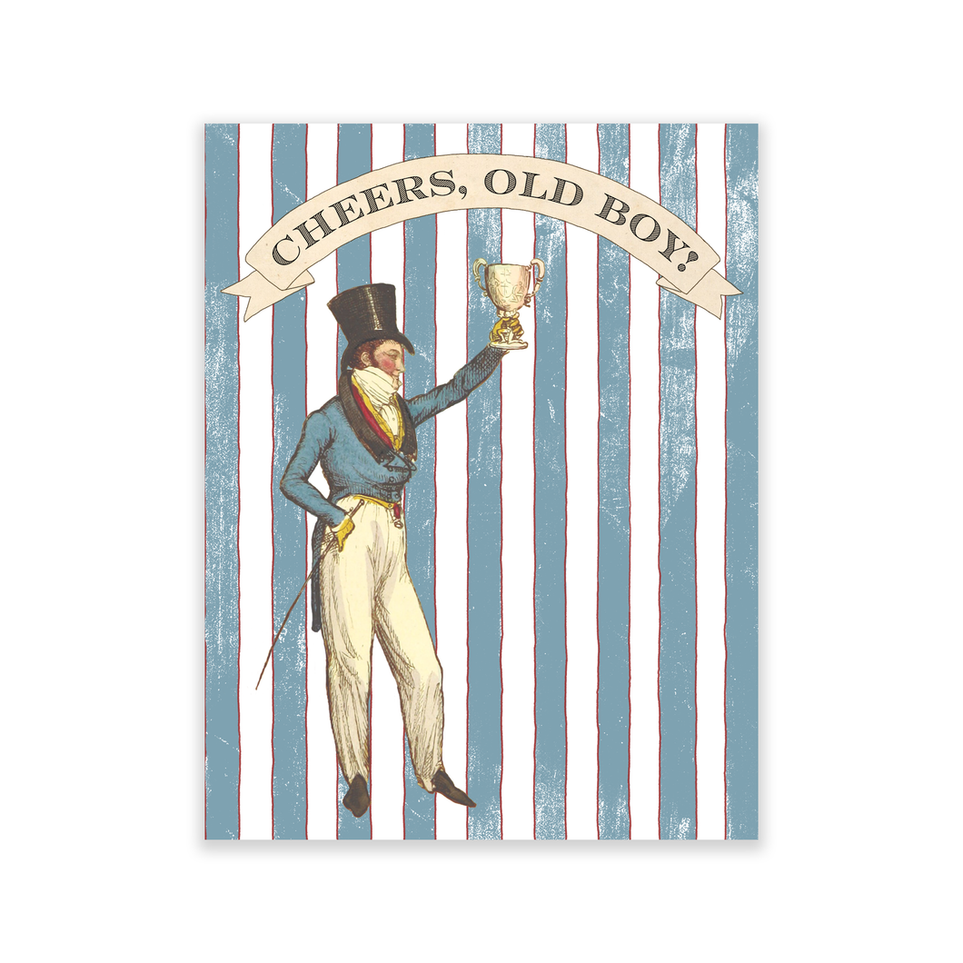 Cheers, Old Boy! Card